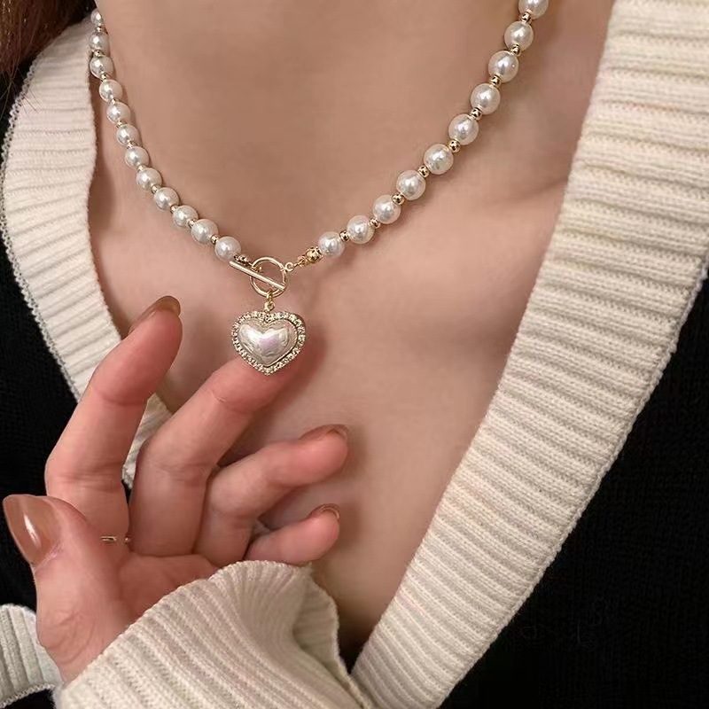 New Vintage Imitation Pearl Ch - Pearl Choker Necklace Vintage review and price