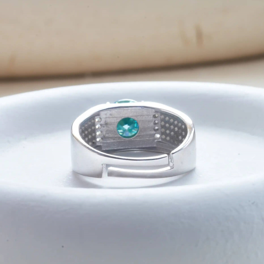 1 carat natural blue color moi - Moissanite Engagement Ring 1 Carat review and price