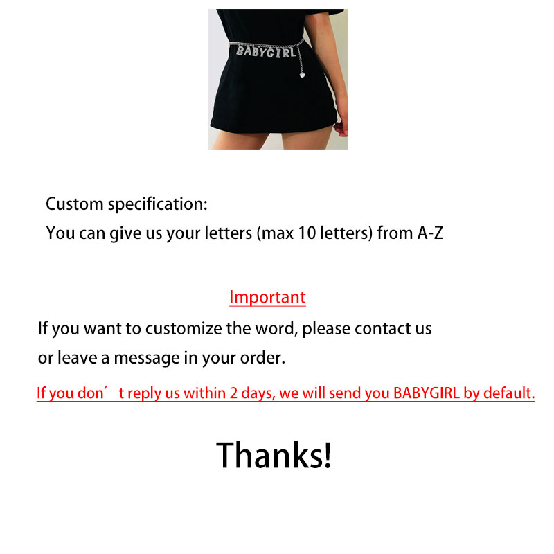 Custom Rhinestone Letters Baby - Body Jewelry review and price