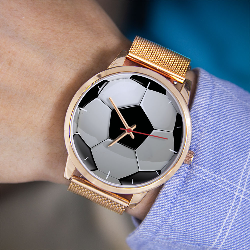 Football Soccer Design Fans Si - Watch Accessories review and price