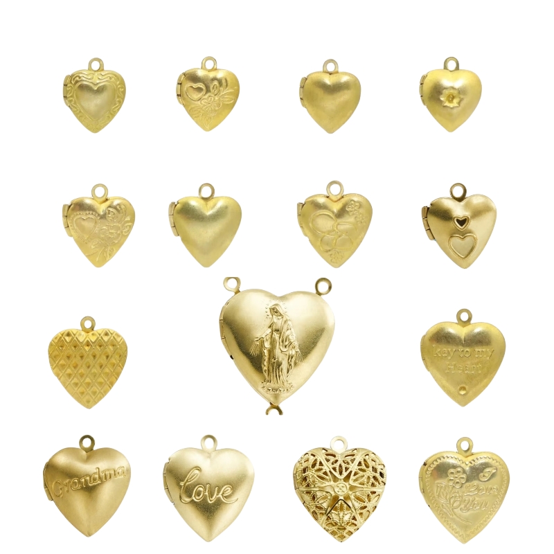 BoYuTe (50 Pieces/Lot) Metal B - Heart Locket Necklace Photo review and price