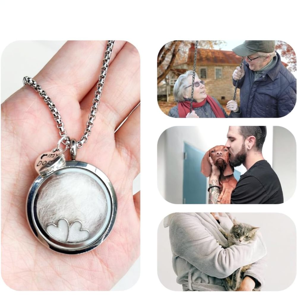 Stainless Steel Heart Keepsake - Heart Locket Necklace Photo review and price