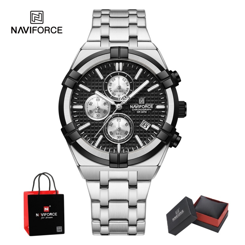 NAVIFORCE Men Quartz Chronogra - Watch Accessories review and price