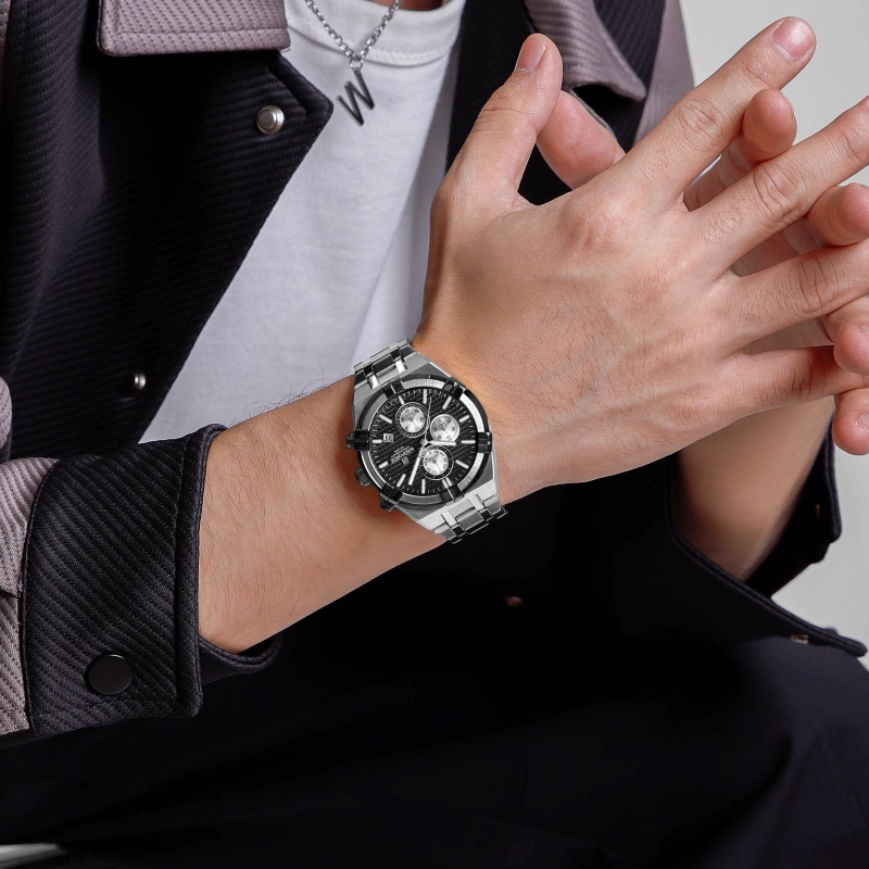 NAVIFORCE Men Quartz Chronogra - Watch Accessories review and price