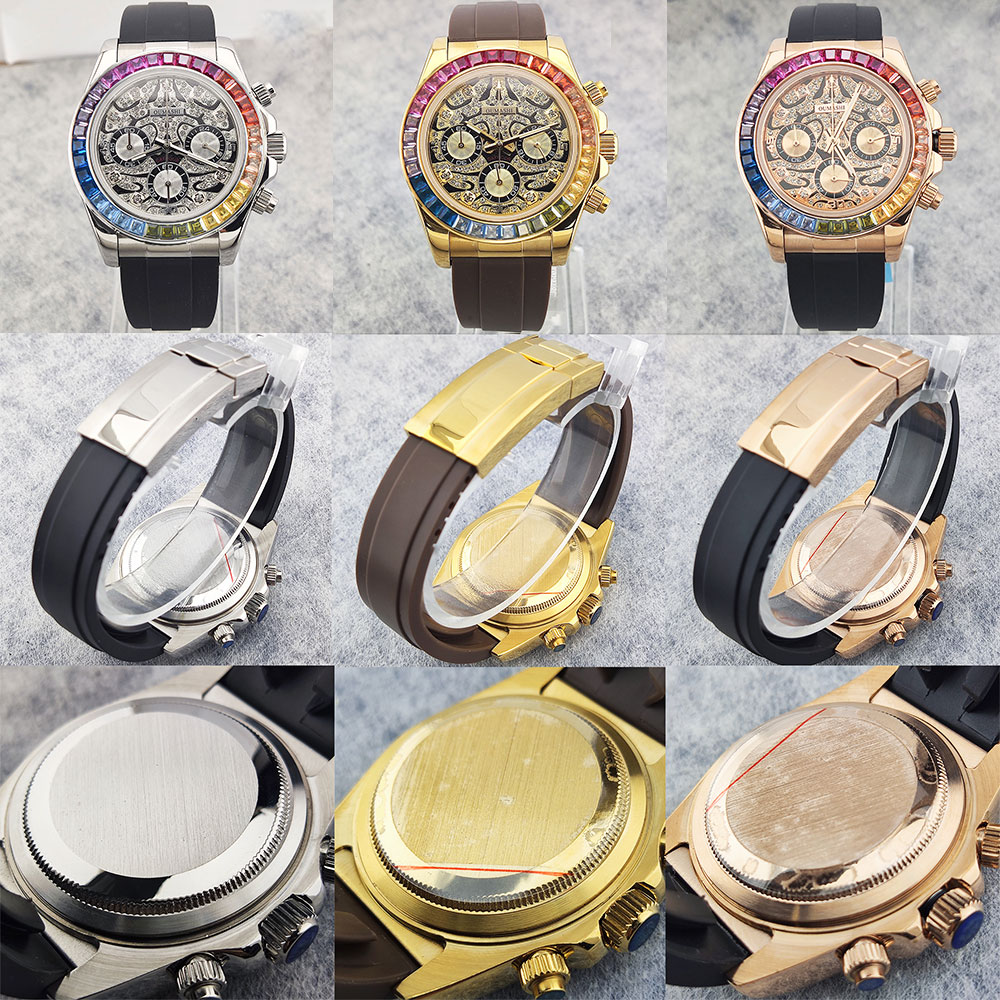 39mm Men's Watch VK63 Movement - Watch Accessories review and price