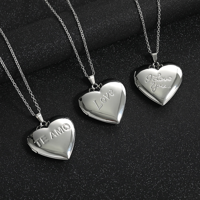 Stainless Steel Heart Locket N - Heart Locket Necklace Photo review and price