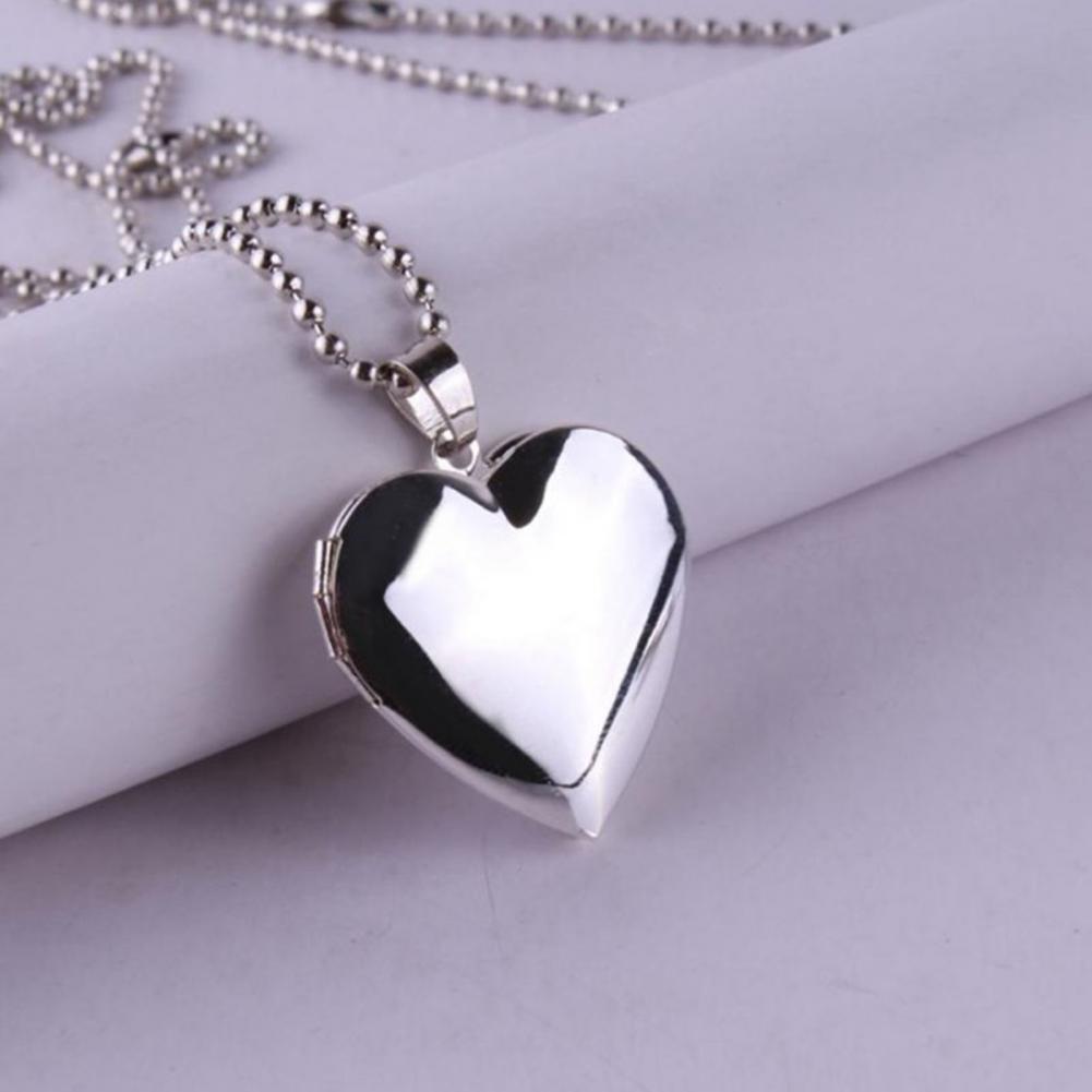 Photo Necklace Openable Photo  - Heart Locket Necklace Photo review and price