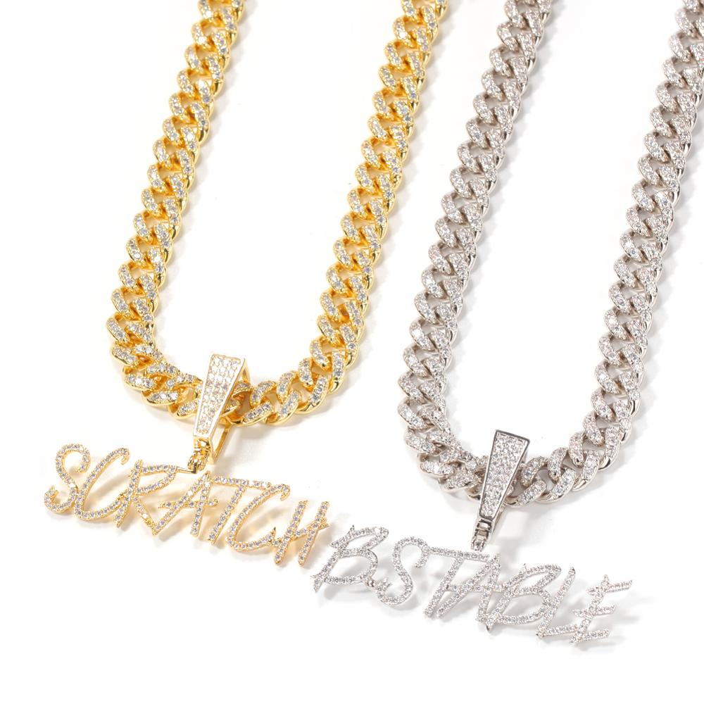 TBTK Customized Name Curisve L - Cuban Link Chain 12Mm review and price
