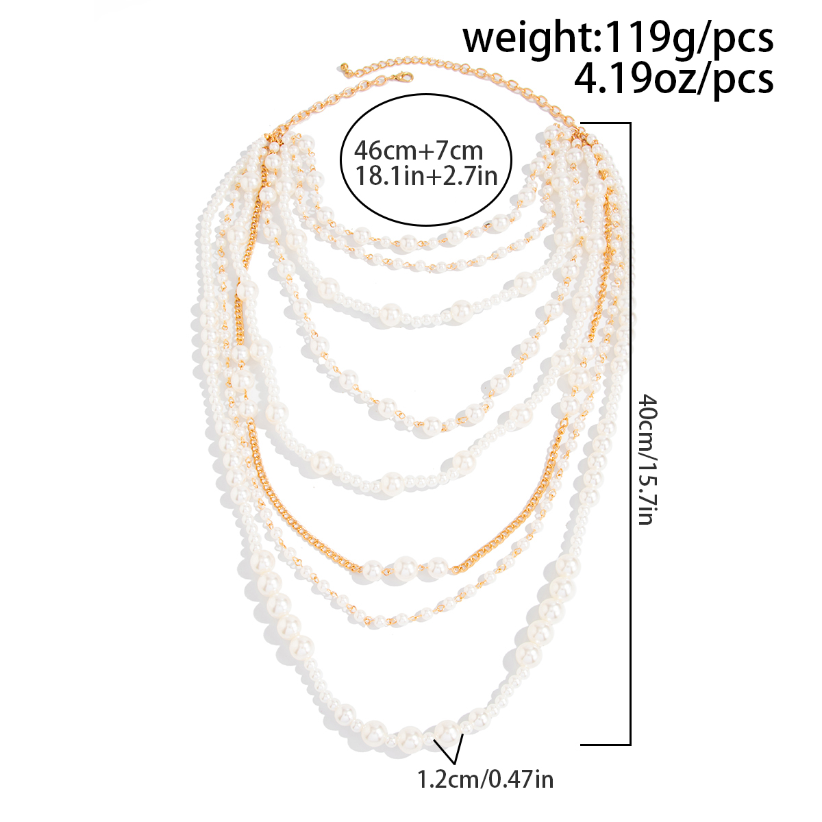 Ingemark Elegant Boho Imitatio - Pearl Choker Necklace Vintage review and price